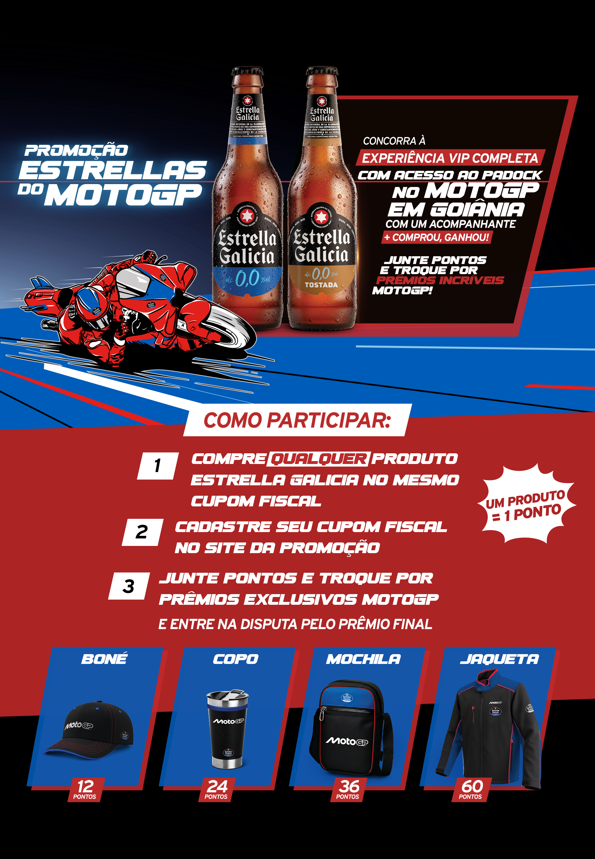Estrella Galicia MotoGP Banner Promoção